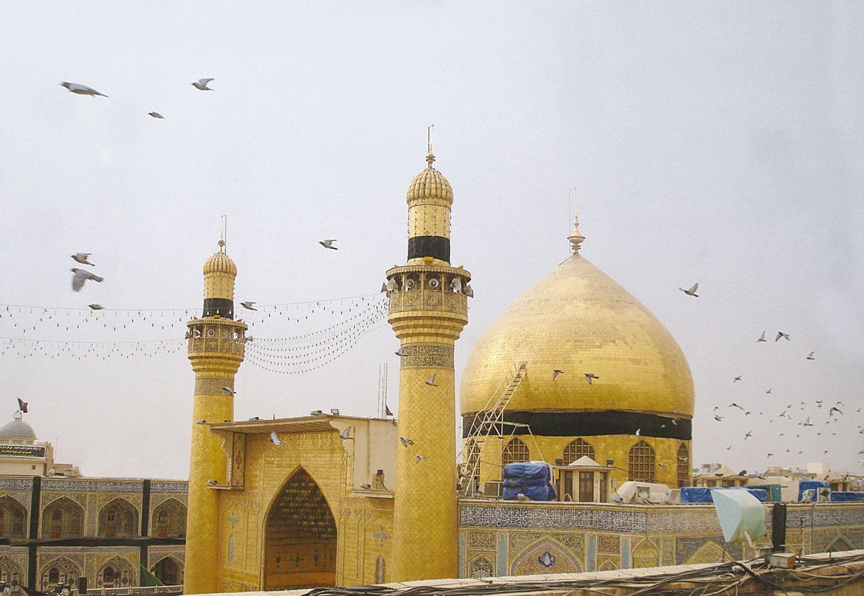 ایوان نجف عجب صفایی دارد