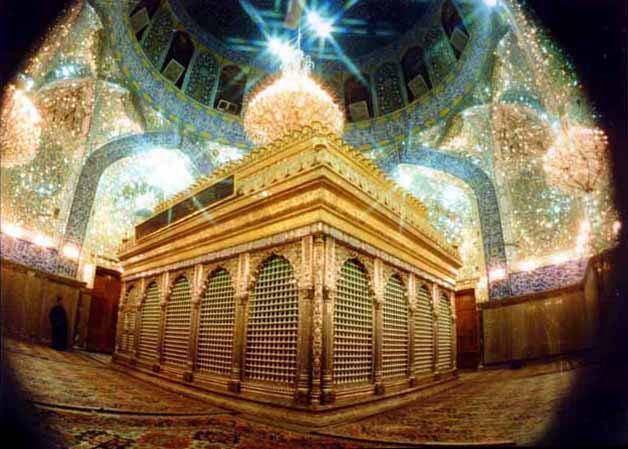 ضریح مطهّر حضرت امام علی علیه السّلام